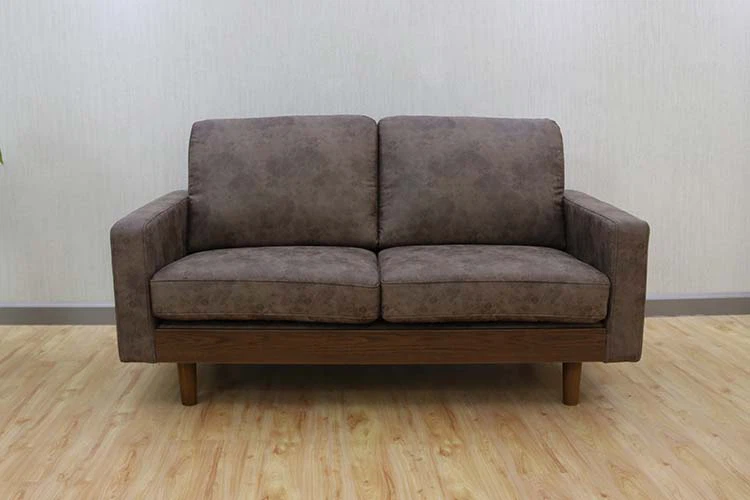 Faux Leather Loveseat Sofa
